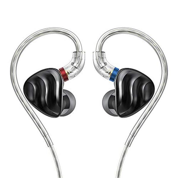FIIO FH3 HiFi Earphones 3 Drivers (1 Dynamic + 2 Knowles BA), in-Ear Earphones High Resolution, Bass Sound, High Fidelity for Smartphone/PC/Tablet