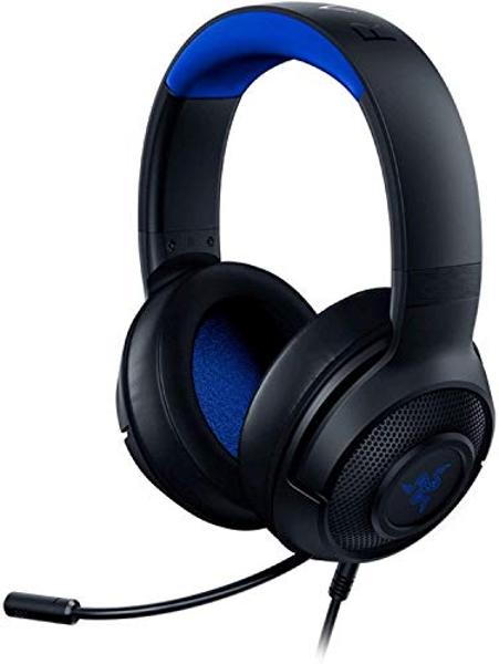 Razer Kraken X Ultralight Gaming Headset: 7.1 Surround Sound - Lightweight Aluminum Frame - Bendable Cardioid Microphone - for PC, PS4, PS5, Switch, Xbox One, Xbox Series X|S, Mobi