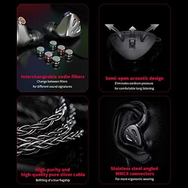FiiO FH9 Black in-Ear Headphones