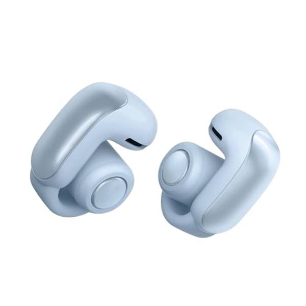 Bose Ultra Open Bluetooth Earbuds, True Wireless Earbuds with OpenAudio for Awareness, Clip On Design for Comfort, Immersive Audio, Up to 48 Hrs of Playtime, Moonstone Blue - Limit
