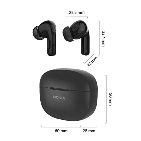 Xiaomi Redmi Buds 5 Wireless Earphone - 46dB Active Noise Canceling, 40 Hour Battery Life, Bluetooth 5.3, Black