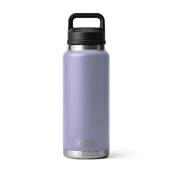 YETI Rambler 36 oz Bottle, Leakproof, Vacuum Insulated, Stainless Steel with Chug Cap, Cosmic Lilac