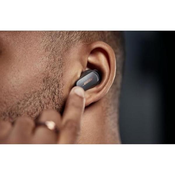 Bose QuietComfort Earbuds II, Wireless, Bluetooth, Proprietary Active Noise Cancelling Technology in-Ear Headphones with Personalized Noise Cancellation & Sound, Eclipse Grey - Lim