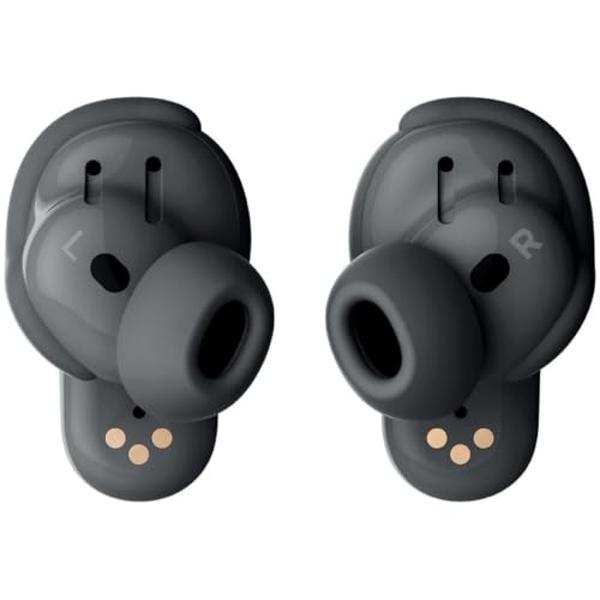 Bose QuietComfort Earbuds II, Wireless, Bluetooth, Proprietary Active Noise Cancelling Technology in-Ear Headphones with Personalized Noise Cancellation & Sound, Eclipse Grey - Lim