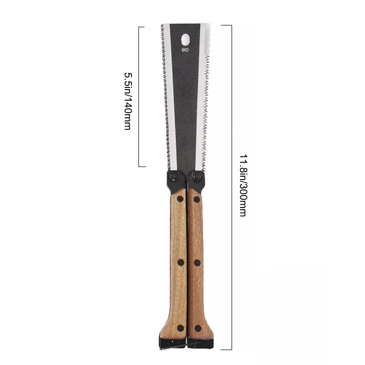 Serrucho Japonés Portátil 30 Cm Doble Cierra
