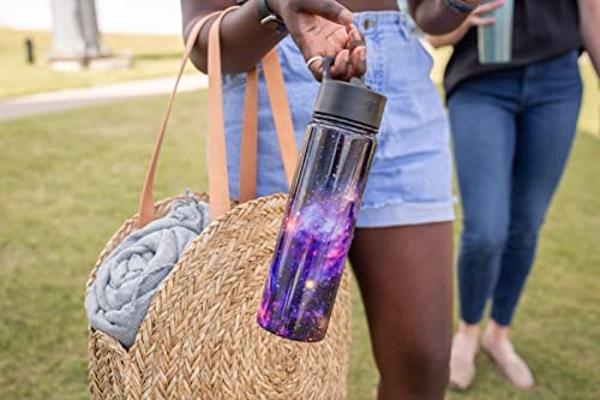 Simple Modern Water Bottle with Straw Lid Vacuum Insulated Stainless Steel Metal Thermos Bottles | Reusable Leak Proof BPA-Free Flask for Gym Sports | Summit Collection | 22oz, Mid