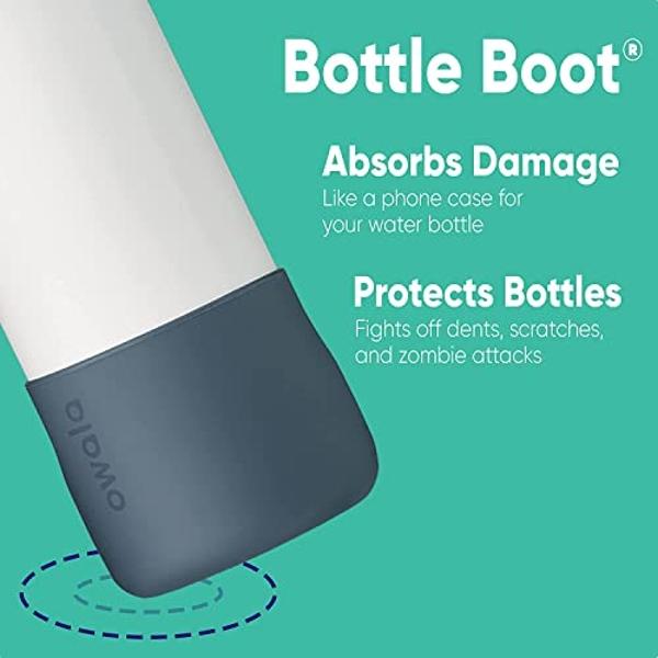 Owala FreeSip Insulated Stainless Steel Water Bottle with Straw for Sports, Travel, and School BPA-Free Sports Water Bottle, 32 oz, Iced Breeze