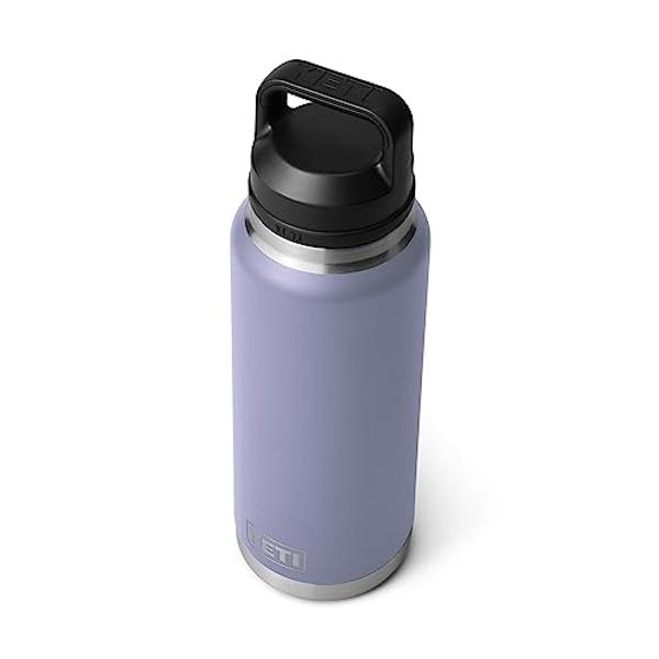YETI Rambler 36 oz Bottle, Leakproof, Vacuum Insulated, Stainless Steel with Chug Cap, Cosmic Lilac