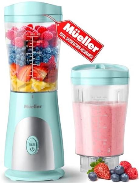 Powerful Immersion Blender, Electric Hand Blender 500 Watt with Turbo Mode, Detachable Base. Handheld Kitchen Blender Stick for Soup, Smoothie, Puree, Baby Food, 304 Stainless Stee