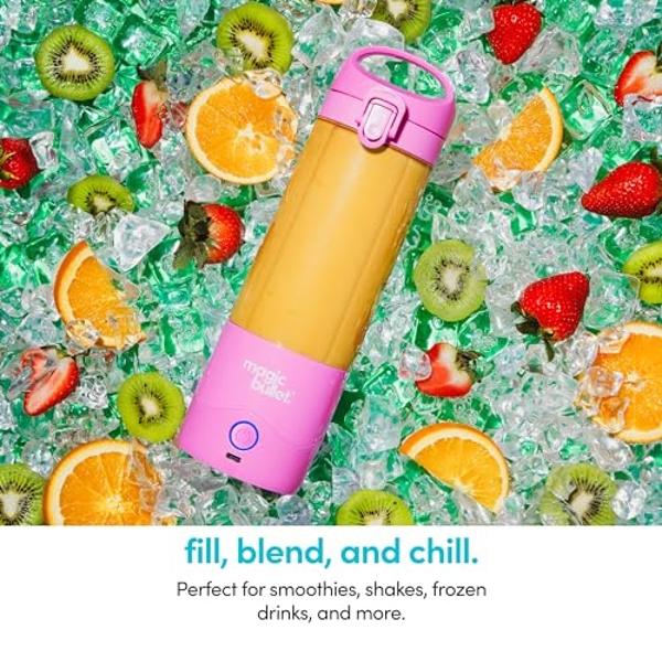 magic bullet Portable Blender MBPB50100FP Flamingo Pink