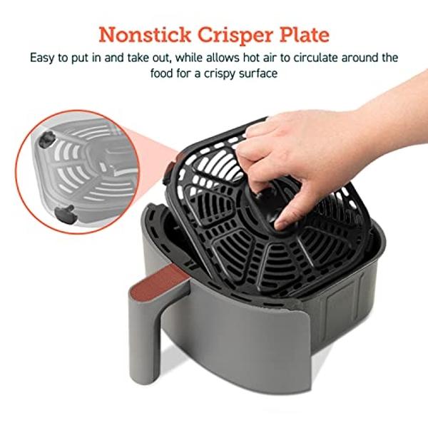 COSORI Air Fryer 4 Qt, 7 Cooking Functions Airfryer, 150+ Recipes on Free App, 97% less fat Freidora de Aire, Dishwasher-safe, Designed for 1-3 People, Lite 4.0-Quart, Smart, Truff