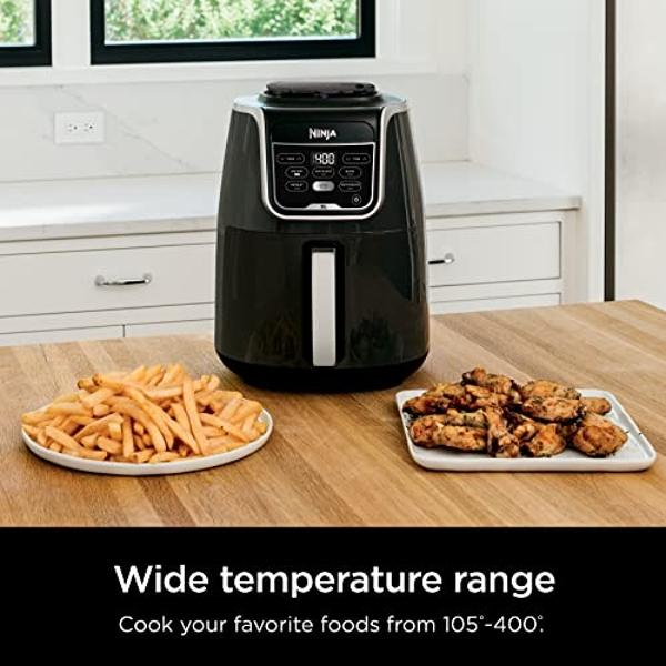 Ninja Air Fryer XL, 5.5 Qt. Capacity that can Air Fry, Air Roast, Bake, Reheat & Dehydrate, with Dishwasher Safe, Nonstick Basket & Crisper Plate and a Chef-Inspired Recipe Guide, 
