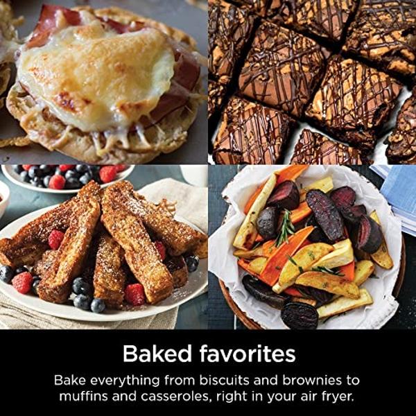 Ninja Air Fryer XL, 5.5 Qt. Capacity that can Air Fry, Air Roast, Bake, Reheat & Dehydrate, with Dishwasher Safe, Nonstick Basket & Crisper Plate and a Chef-Inspired Recipe Guide, 
