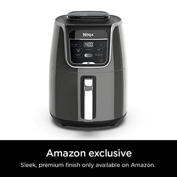 Ninja Air Fryer XL, 5.5 Qt. Capacity that can Air Fry, Air Roast, Bake, Reheat & Dehydrate, with Dishwasher Safe, Nonstick Basket & Crisper Plate and a Chef-Inspired Recipe Guide, 