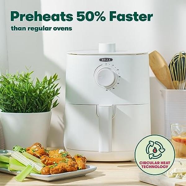 COSORI Air Fryer 4 Qt, 7 Cooking Functions Airfryer, 150+ Recipes on Free App, 97% less fat Freidora de Aire, Dishwasher-safe, Designed for 1-3 People, Lite 4.0-Quart, Smart, Truff