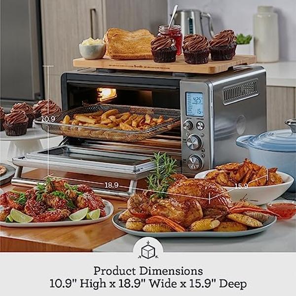 Breville BOV860RVC Smart Oven Air Fryer and Convection Oven, Red Velvet Cake