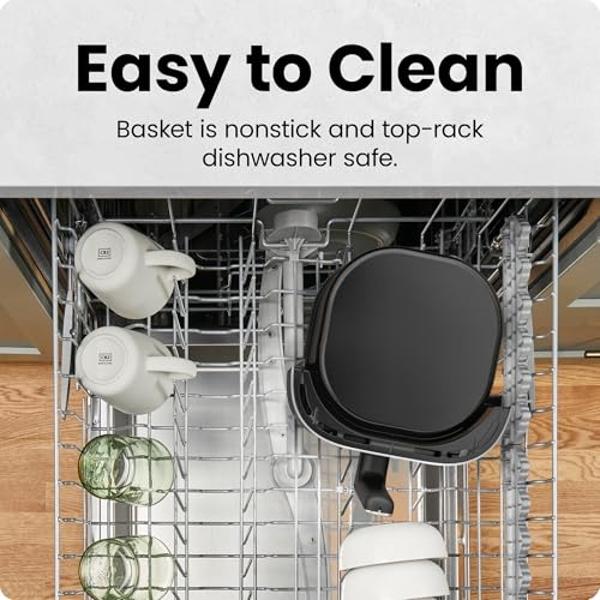 COSORI Air Fryer 4 Qt, 7 Cooking Functions Airfryer, 150+ Recipes on Free App, 97% less fat Freidora de Aire, Dishwasher-safe, Designed for 1-3 People, Lite 4.0-Quart, Smart, Truff