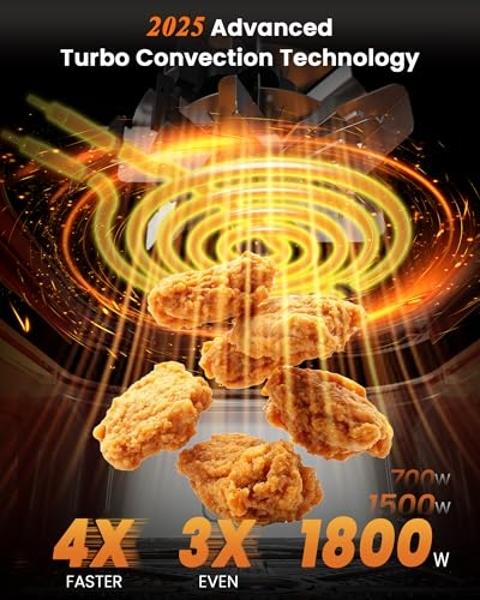 BLACK+DECKER Purifry 6QT Air Fryer, Crispy Deep Fried Taste without the Fat, Plus Bake, Dehydrate, and Keep Food Warm, Digital Touchscreen and Auto Shut-Off