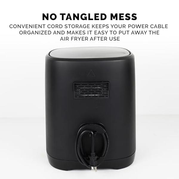Kalorik 7 Quart Touchscreen Air Fryer with Window, Black (FT 52324 BK)