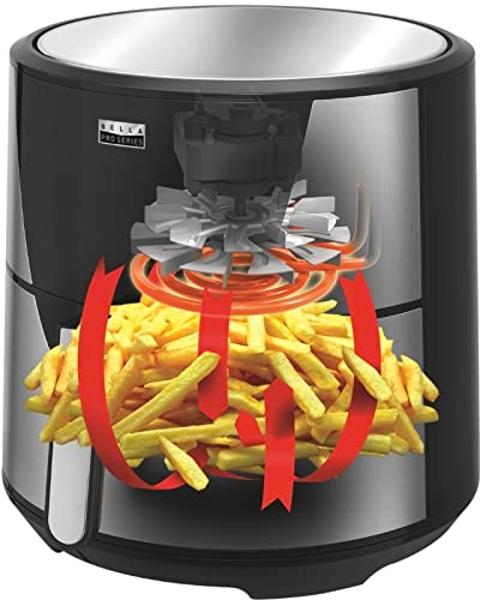 Hamilton Beach Sure-Crisp Air Fryer Toaster Oven Combo, Fits 9” Pizza, 4 Slice Capacity, Powerful Circulation, Auto Shutoff, Stainless Steel (31403)