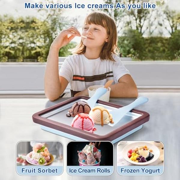 Hamilton Beach Electric Automatic Ice Cream Maker & Frozen Yogurt Machine, Makes Custard, Sorbet, Gelato and Sherbet, 4 Quart, White (68330N)