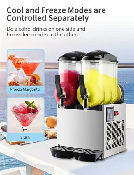 Slushy Maker Cup,Magic Quick Frozen Smoothies Cup, Portable Double Layer Slushy Maker Cup, Slushie Machine with Straw and Spoon, Ice Cream Maker Christmas Gifts for Family Kids and