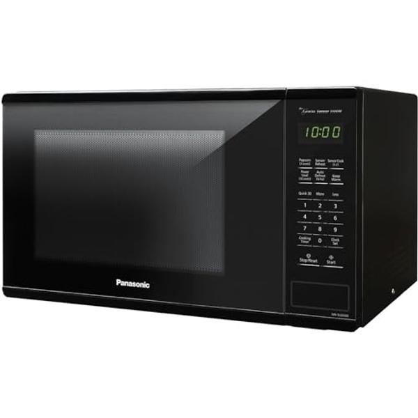 Galanz GLCMKZ07BKR07 Retro Countertop Microwave Oven with Auto Cook & Reheat, Defrost, Quick Start Functions, Easy Clean with Glass Turntable, Pull Handle.7 cu ft, Black