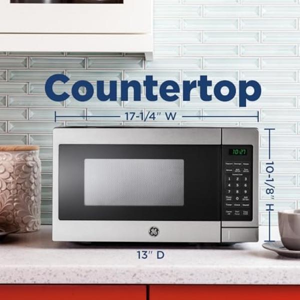 Commercial CHEF Countertop Microwave, 1.1 Cubic feet, White