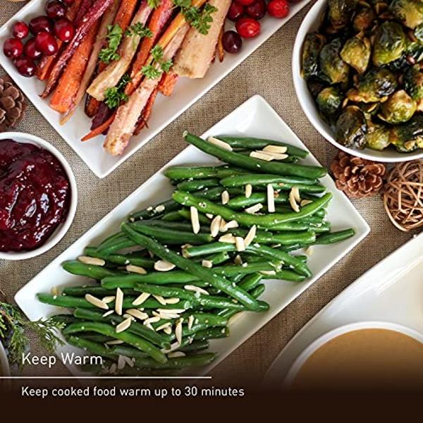Panasonic Oven with Cyclonic Wave Inverter Technology, 1250W, 2.2 cu.ft. Countertop Microwave with Genius Sensor One-Touch Cooking – NN-SD975S (Stainless Steel/Silver), Stainless