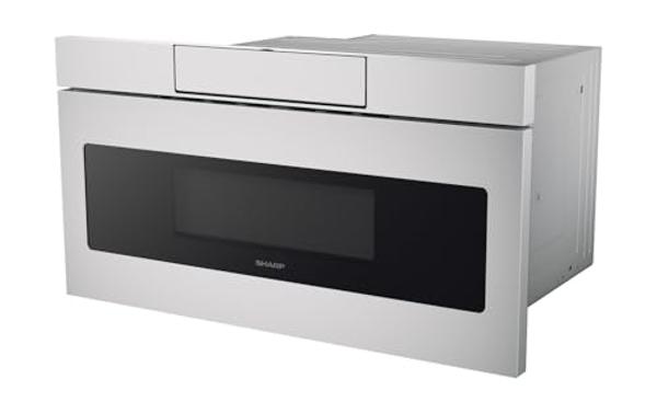 Sharp Built-In Microwave Drawer, Stainless Steel - SMD3070ASY model