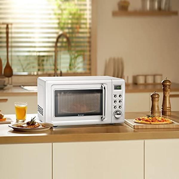 Toshiba Air Fryer Combo 4-in-1 Countertop Microwave Oven, Smart Sensor, Convection, Mute Function, Position Memory 13.6" Turntable, 1.5 Cu Ft, 1000W, Black, ML-EC42P(BS)