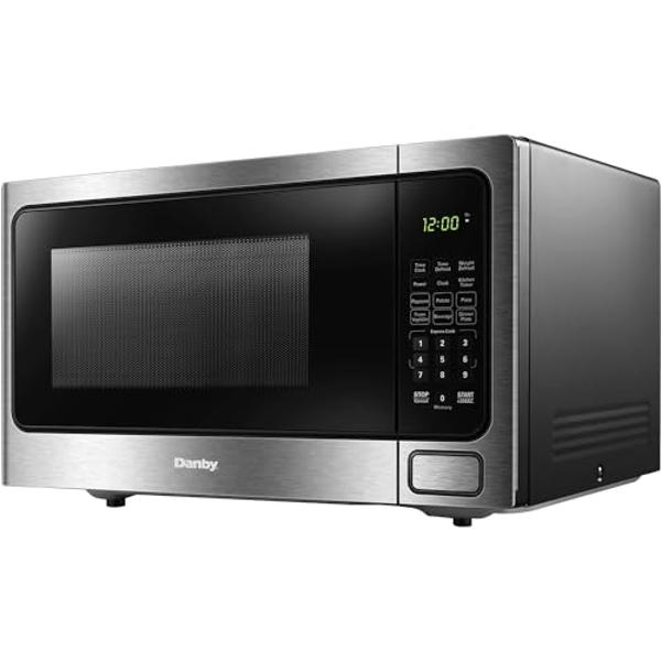 Breville BMO850BSS1BUC1 Smooth Wave Countertop Microwave Oven, Brushed Stainless Steel