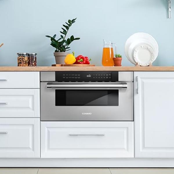 COSMO COS-MWD3012GSS 30 in. Microwave Drawer, Stainless Steel