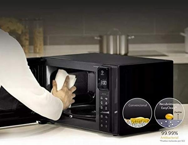LG Smart Inverter 1.5 Foot Microwave Oven, Black