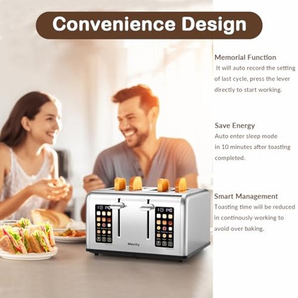 Cuisinart 4 Slice Toaster Oven, Brushed Stainless, CPT-180P1