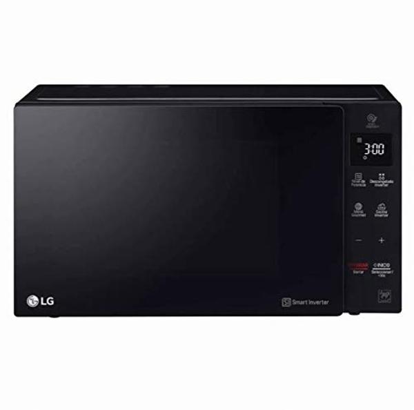 LG Smart Inverter 1.5 Foot Microwave Oven, Black