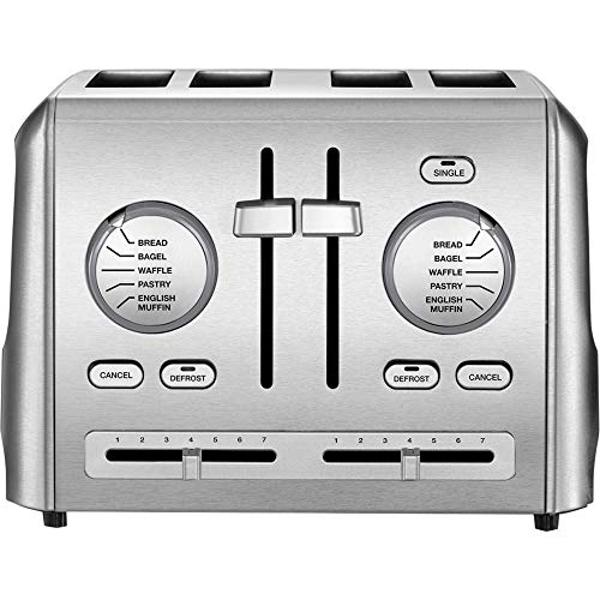 Cuisinart CPT-640P1 4-Slice Custom Select Toaster, Stainless Steel