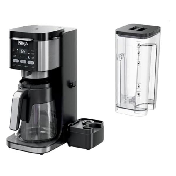 Ninja CFP105 DualBrew Hot & Iced Coffee Maker, Single-Serve, Compatible with K-Cups & 14-Cup Drip Coffee Maker, Black (Renewed)