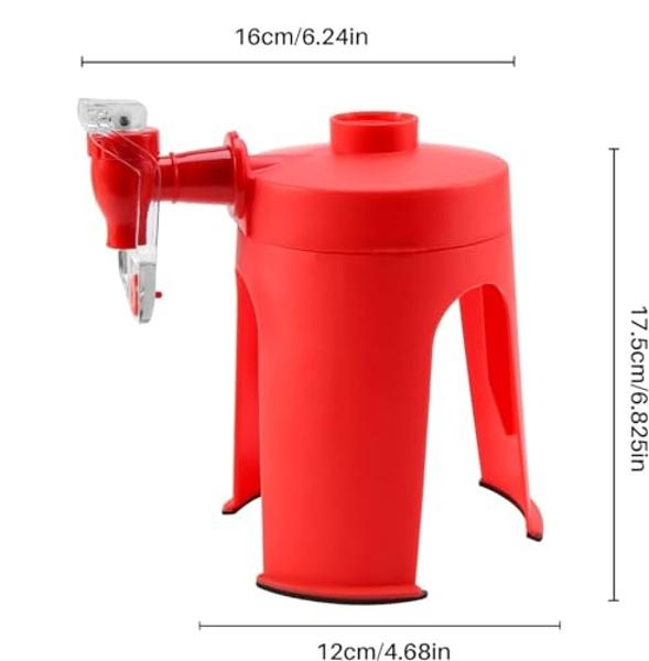 Soda Dispenser Drinking Water Dispense Machine Coke Bottle Dispenser Party Home Bar Accessory