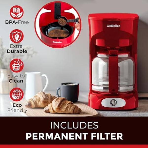 Technivorm Moccamaster 53939 KBGV 10-Cup Coffee Maker Pink, 40 Ounce, 1.25l