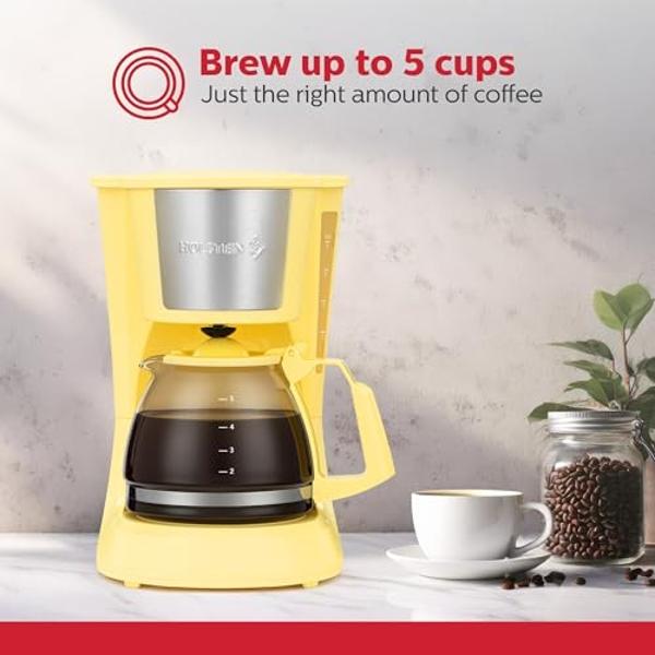 KRUPS 14 Cup Programmable Coffee Maker: Stainless Steel Design, Digital Display, 3 Brew Strengths, 4-Hour Keep Warm Function, and Dishwasher-Safe Parts for Effortless Coffee Making