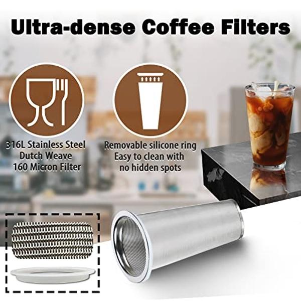 Ninja Pods & Grounds Specialty Single-Serve Coffee Maker, K-Cup Pod Compatible, Built-In Milk Frother, 6-oz. Cup to 24-oz. Travel Mug Sizes, Iced Coffee Maker, 1550 watts, Sage Gre