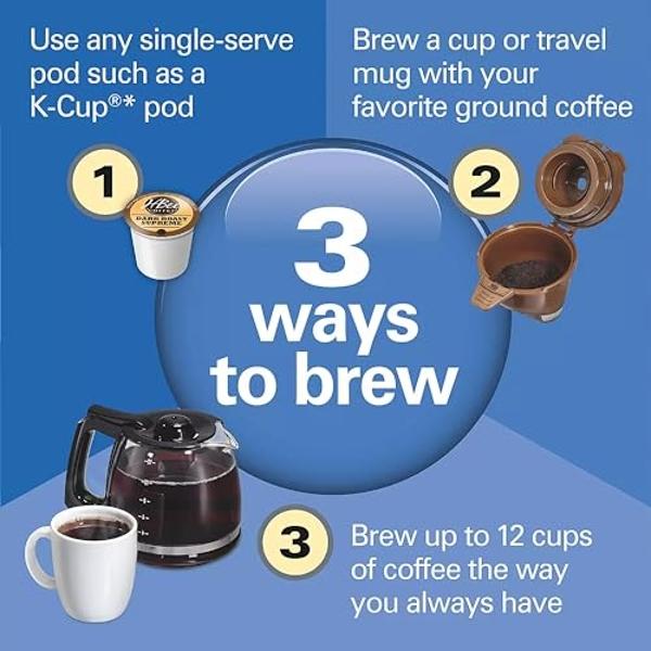 Technivorm Moccamaster 79314 KBGT thermal Carafe 10-Cup Coffee Maker 40 Ounce, Black 1.25l