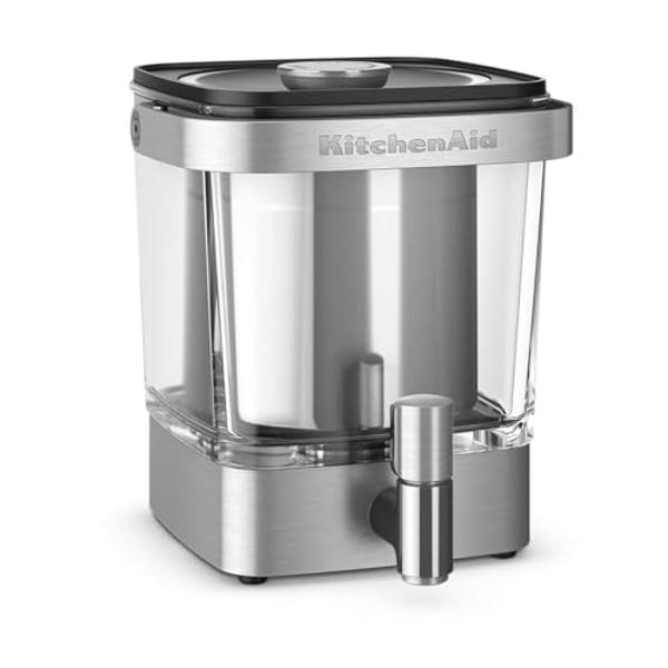 KitchenAid KCM5912SX Cold Brew Coffee Maker 38 Ounce Brushed Stainless Steel