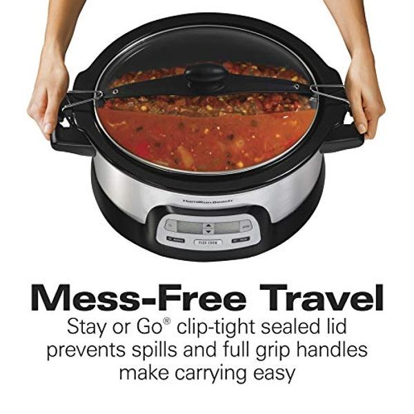 STIRMAX DELUXE 7.5 Quart Digital Multi-Cooker with Automatic Paddle to Stir and Shred, 9 in 1 programmable presets to Sauté, Sear, and Brown Food Before Simmering – Accessories, Sk