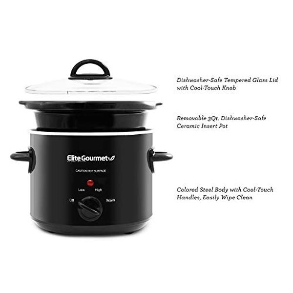 BELLA 3 x 1.5 Quart Triple Electric Buffet Server, Food Warming Tray & Slow Cooker - Brushed Stainless Steel Heated Serving Station for Parties & Catering