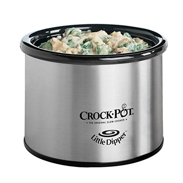 Crock-Pot 6-Quart Countdown Programmable Oval Slow Cooker with Dipper, Stainless Steel, SCCPVC605-S