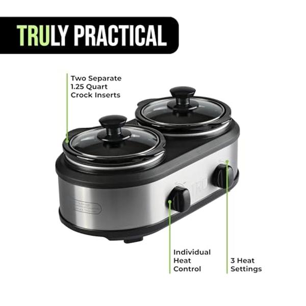 Kitchen Selectives Red 1½ Quart Round Slow Cooker