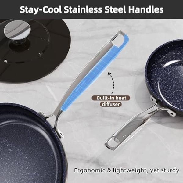 Cuisinart 11-Piece Cookware Set, Chef's Classic Stainless Steel Collection 77-11G