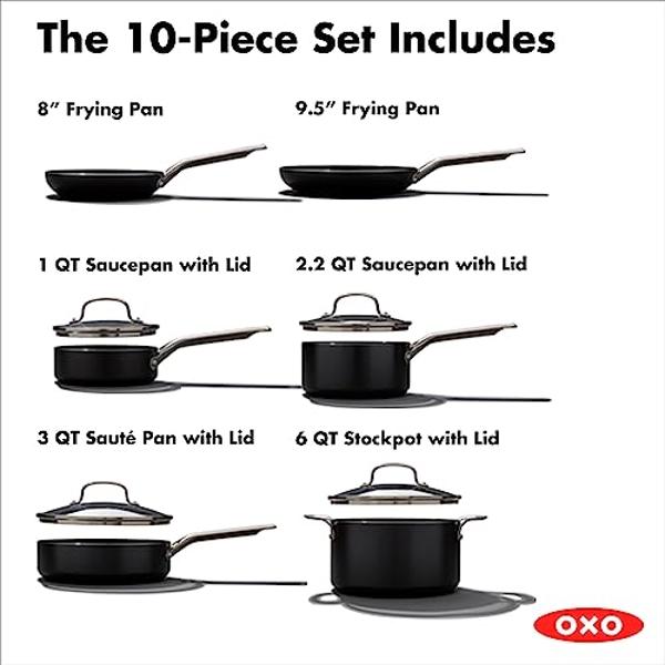 Gotham Steel Hammered 15 Piece Pots and Pans Set Non Stick Cookware Set, Pot and Pan Set, Kitchen Cookware Sets, Non Toxic Ceramic Cookware Set, Induction Cookware, Dishwasher Safe